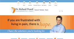 Desktop Screenshot of drrichardpicard.com